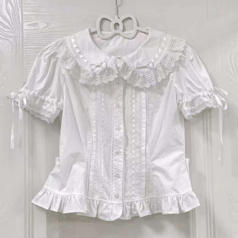 일본 카와이 귀여운 로리타 스타일 셔츠 여성용 스윗 레 - Japanese Lifestyle 리뷰 및 가격