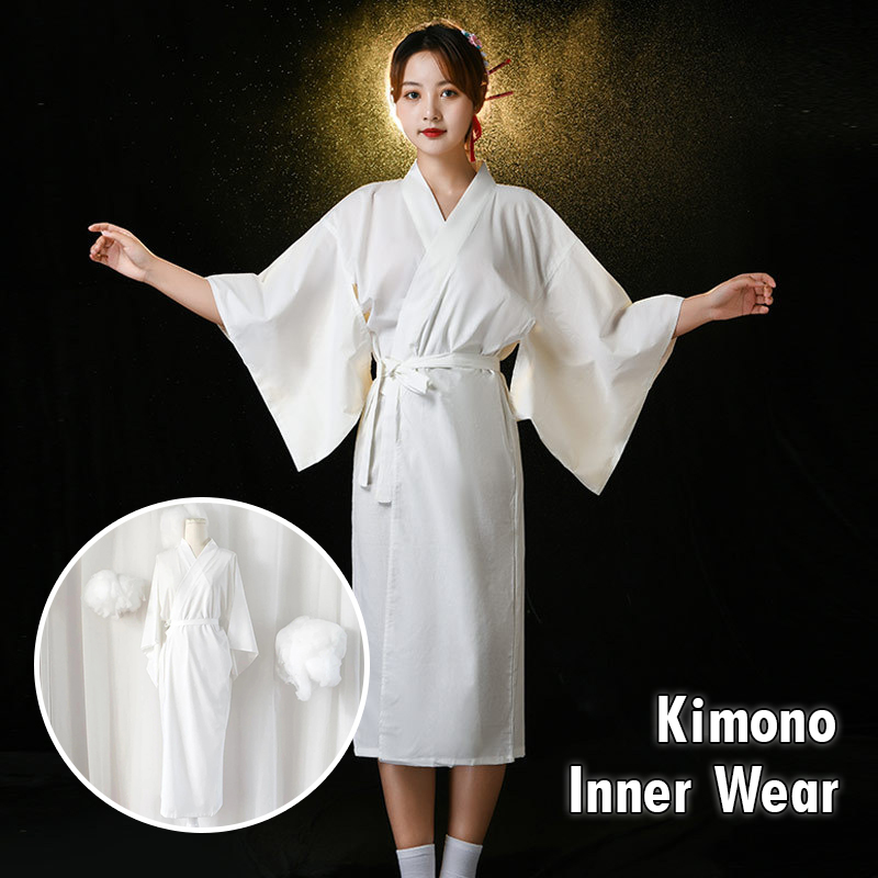 일본의 전통 기모노 주반 여성 흰색 유카타 기모노 바닥 - Kimono Yukata Cotton 리뷰 및 가격